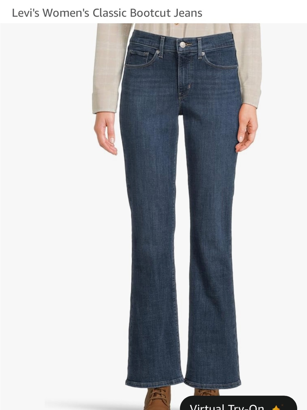 Levi's Women's Indigo Bootcut Jeans